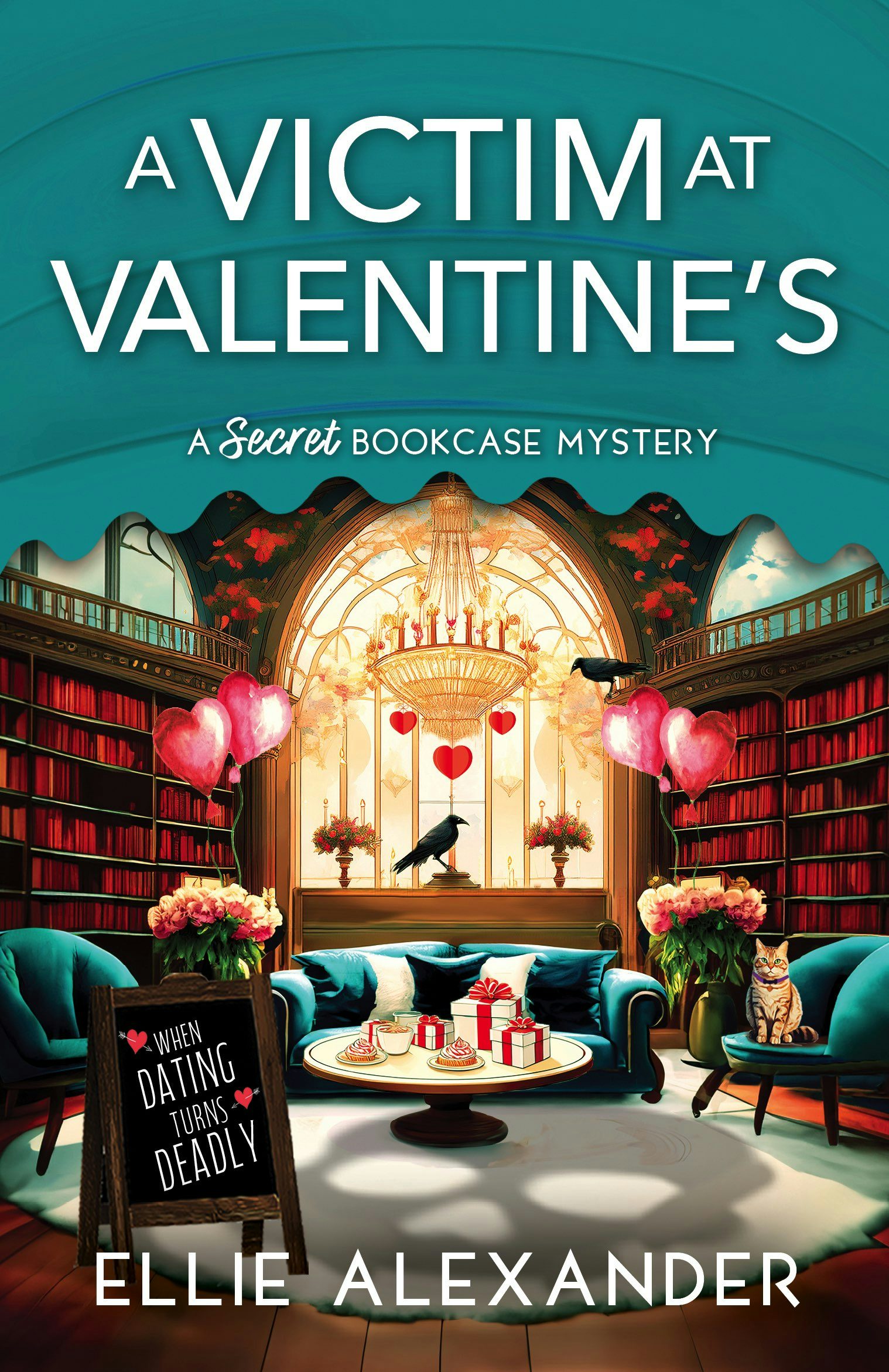 Book cover image for A Victim at Valentine’s ISBN: 9781805087786